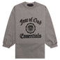 Kid's Heavy Long Sleeve Tee - Heather Gray