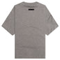 Kid's Jersey Crewneck Tee - Heather Gray