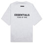 Kid's Jersey Crewneck Tee - Light Heather Gray