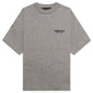 Kid's Jersey Crewneck Tee- Heather Gray