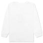Kid's Colors College L/S Tee - White