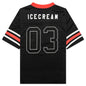 Kids Oversized Game Jersey S/S Knit - Black