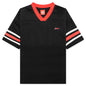 Kids Oversized Game Jersey S/S Knit - Black