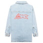 Kids Oversized Waterfall Shirt Jacket - Fresh Air