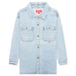 Kids Oversized Waterfall Shirt Jacket - Fresh Air