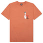 Kingpin Pigment Dyed Tee - Rust