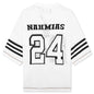 Knit 24 Football Shirt - White