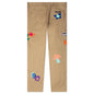 Knit Patchwork Worker Pant - Sand