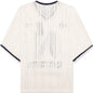 Knitted Tech 'N' Football Shirt - Ivory
