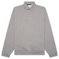 L/S Polo - Dark Heather Oatmeal