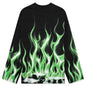 La Flame L/S Tee - White/Blue