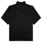 Lace Button Up - Black