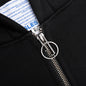 Lace Panel Hoodie - Black