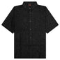 Lacy Button Down - Black