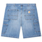 OG Single Knee Short - Blue Burst Washed