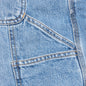 OG Single Knee Short - Blue Burst Washed
