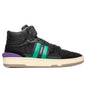 Clay High Top Sneakers - Black/Mint Green