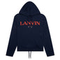 Embroidered Hoodie - Navy
