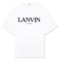 Embroidered Oversize Tee - White