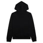Fleece Eusebio Hoodie Curb Long - Black Orange