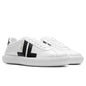 Glen Low Top Sneakers - White/Black