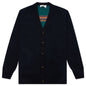 Jacquard Cardigan - Midnight Blue