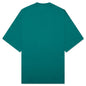 Paris Embroidered Oversize T-Shirt - Teal Blue