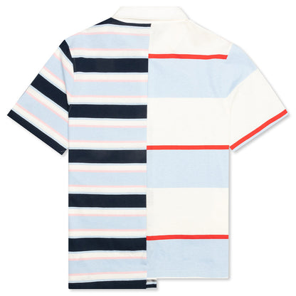 Patchwork S/S Polo - Multi