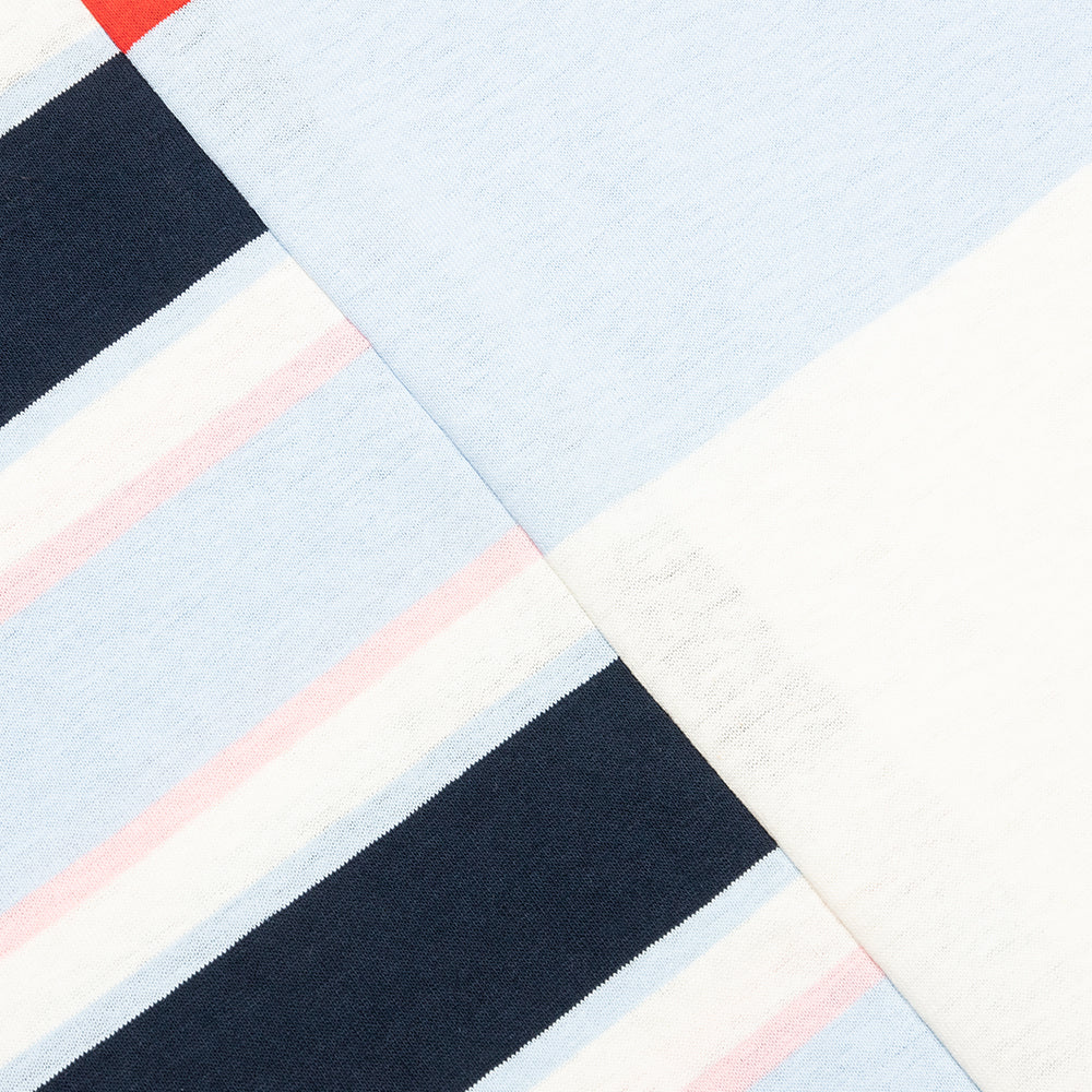 Patchwork S/S Polo - Multi