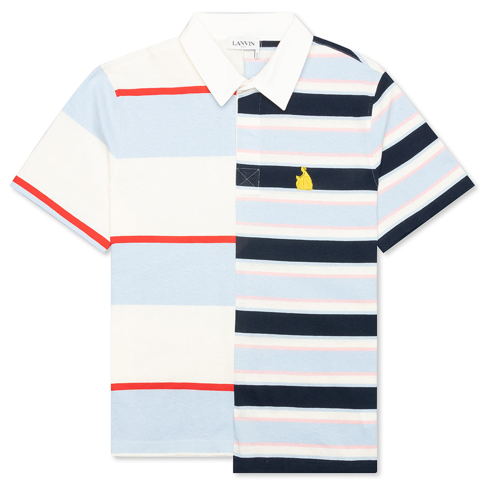 Patchwork S/S Polo - Multi