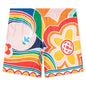 Le Pouvoir Des Fleuries Silk Twill Shorts - Multi
