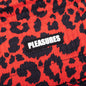 Leopard Active Shorts - Red