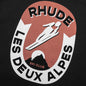 Les Deux Alpes Tee - Vintage Black