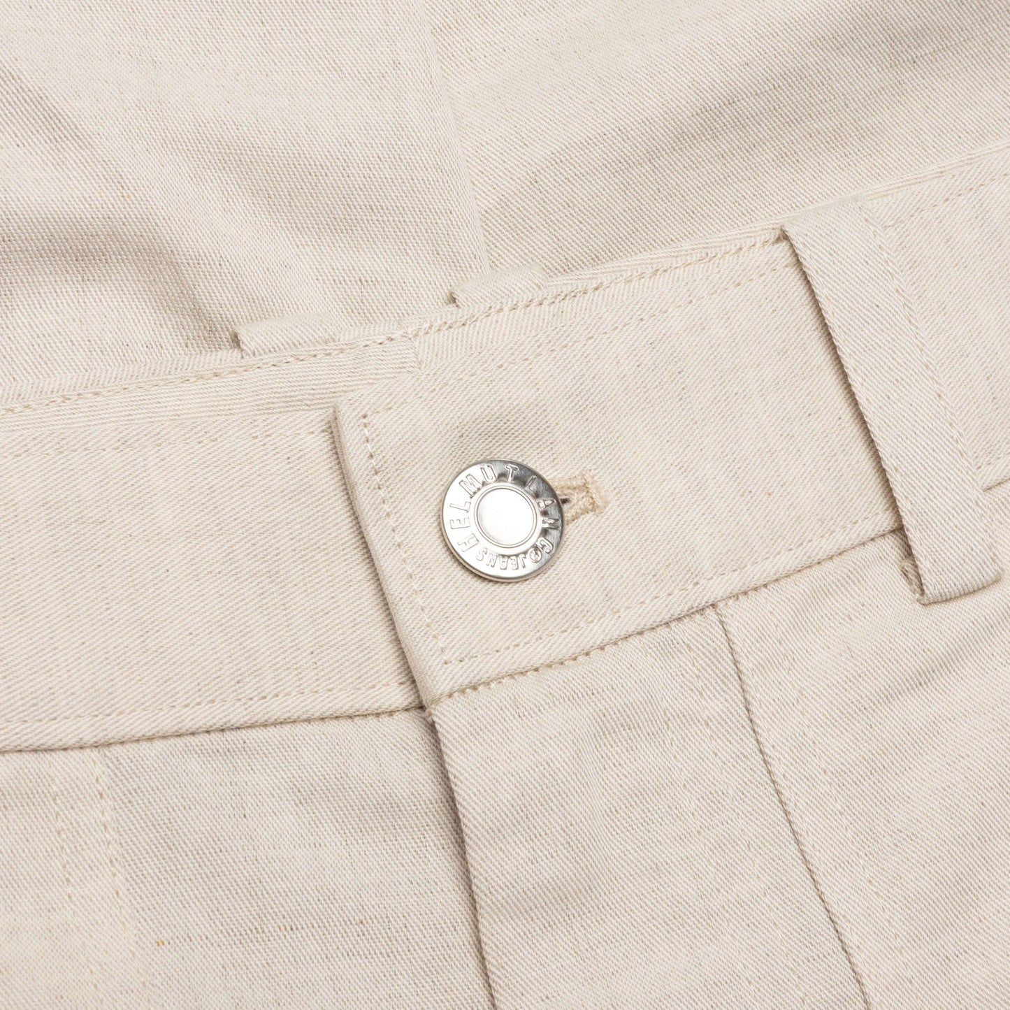 Cotton-Linen Carpenter Pant - Twill/Natural