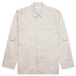Cotton-Linen Cargo Shirt - Twill/Natural