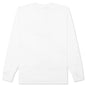 Liquid Camo College L/S Tee - White