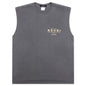 Lock Cut Off Tee - Charcoal