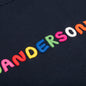 Logo Embroidery Sweatshirt - Navy