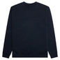 Logo Embroidery Sweatshirt - Navy