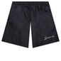 Signature Logo Swim Shorts - Black/White