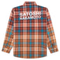 Logo Flannel - Red/Blue