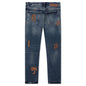 Logo Patch 5 Pockets - Blue/Golden Brown
