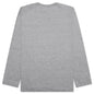 Logo Print Any Heart L/S T-Shirt - Grey