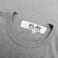 Logo Print Any Heart L/S T-Shirt - Grey