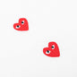Logo Print Any Heart L/S T-Shirt - White