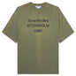 Logo Relaxed Fit T-Shirt - Olive Green