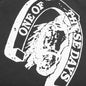 Lucky Number 73 Crewneck - Washed Black