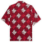 MA Quad Bowling Shirt - Deep Red