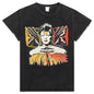 David Bowie Crew Tee - Coal Pigment