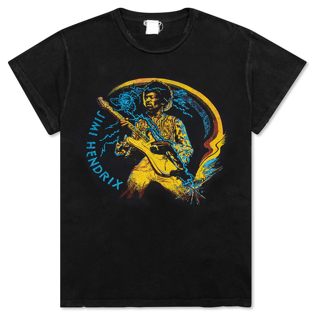 Jimi Hendrix S/S - Black Pigment